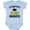AE-Light Blue, variant on Congrats My Aunt Graduated with Cap Boys or Girls Baby Bodysuit