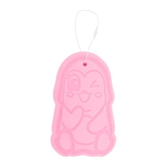 Esponja de baño corporal con patrón de pingüinos linda 1 Pc de Bargains Únicos Rosa
