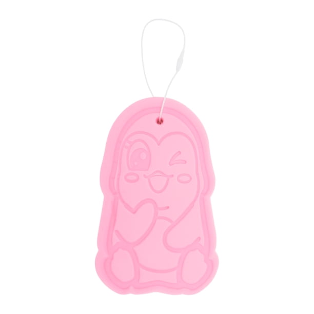 Esponja de baño corporal con patrón de pingüinos linda 1 Pc de Bargains Únicos Rosa