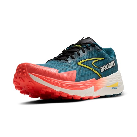 Brooks Men's Catamount 4 Speed Trail Running Shoe - Legion Blue/Celestial/Flame - 9 Medium