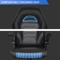 thumbnail image 5 of Ergonomic Gaming Chair, Adjustable Office Swivel Chair with PU Leather, Lumbar Support, Adjustable Armrests, 330lb Max Capacity for Kids, Adults, Home, Office, Gaming Violet, 5 of 7