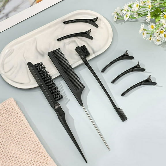 GYDEK Styling Hair Comb 11PCS Hair Stylists Professional Styling Comb Set Variety Pack Great for All Hair Types & Styles