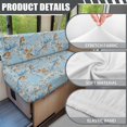 thumbnail image 6 of HELLHERO Washable Camper Cushion Cover Compatible with RV Bench Seats, Camper Booth Seat Covers for Sofa RV Dining Table, Bird and Flowers, 6 of 7