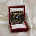 thumbnail image 4 of Mother Caring Kind Loving Lucky Horseshoe Necklace Message Card 14k w CZ Crystals, 4 of 7