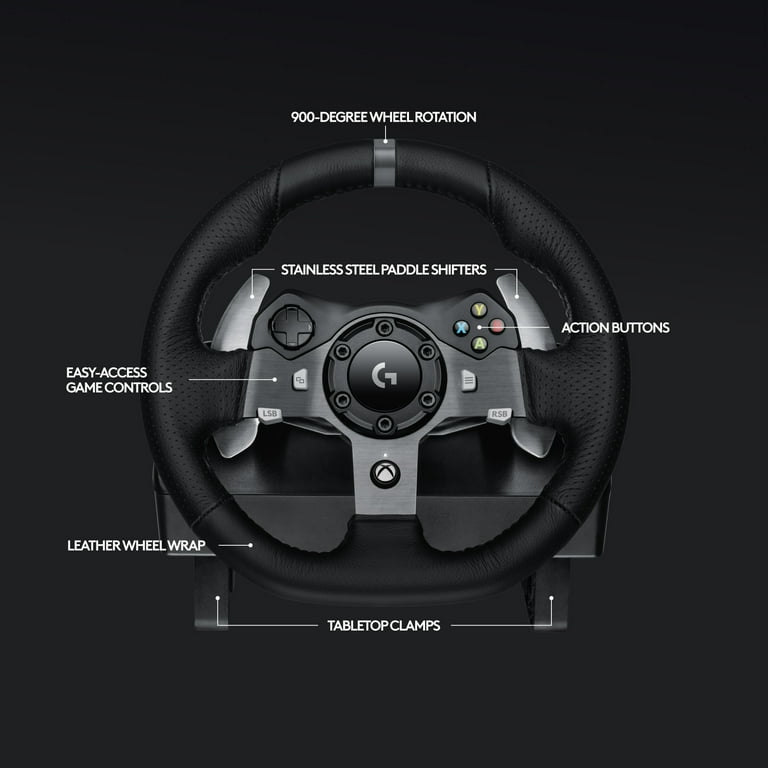 Xbox - xboxone G920 バンドルコントローラーセット Logitech G920 Wheel and Shifter Bundle for XBOX, Real Force