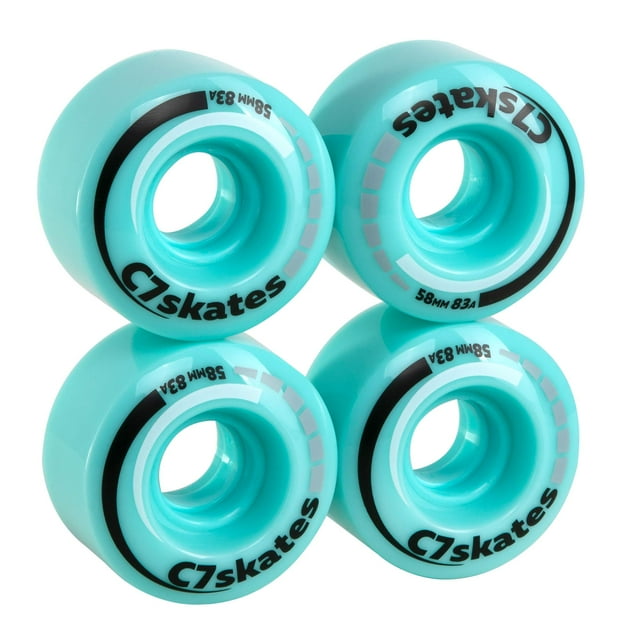 C SEVEN C7skates Patins à Roulettes Premium (Aigue-Marine)