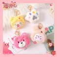 thumbnail image 3 of Nuevo colgante de animales de fieltro de lana de dibujos animados Kawaii para niñas, llavero de mochila escolar, accesorios de bolsa de oso de peluche lindo, 3 of 5