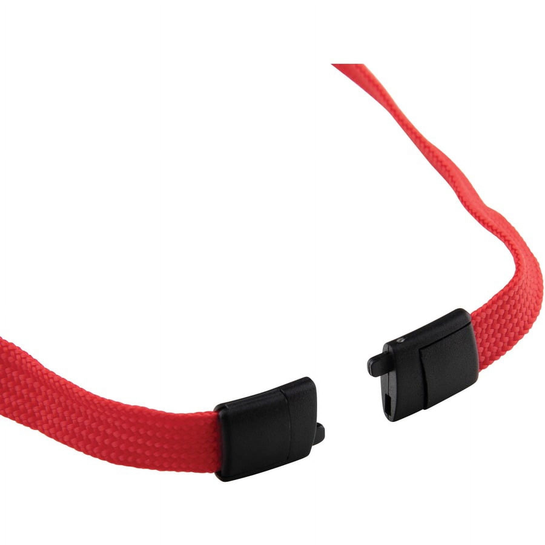 Advantus Face Mask Lanyard - 10 / Pack - 30" Length - Red