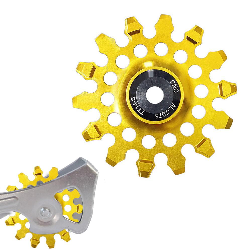 IMSHIE Bike Derailleurs Jockey Wheels Hybrid Ceramic Bearing Selfpropelled Wheel Derailleur