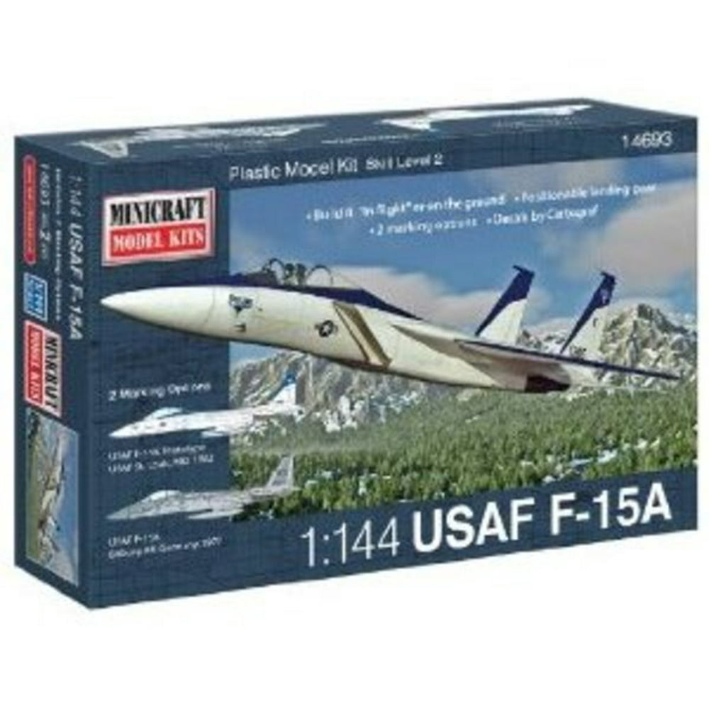 Minicraft F15A Airplane Model Kit (1/144 Scale)