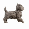thumbnail image 5 of Hi-Line Gift Ltd. Cairn Terrier Garden Statue Gray Life Size Home Yard Decor, 5 of 7