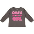 thumbnail image 3 of Inktastic Oma's Girl Heart Girls Long Sleeve Toddler T-Shirt, 3 of 5