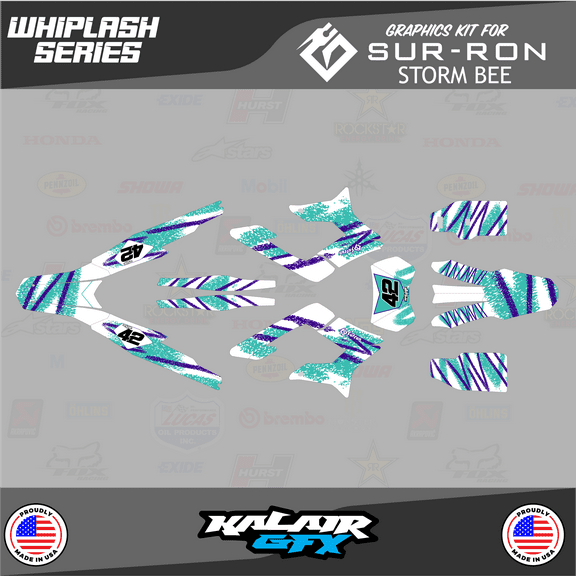 Kalair GFX Graphics Kit for Surron STORM BEE (All Years) Whiplash Series