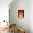 thumbnail image 4 of Golden Buddha Statue Inside the Chedi of Wat Phan On, Chiang Mai, Thailand, Botanical Religion World Culture Stretched Canvas Wall Art Sold by Art.Com, 4 of 4