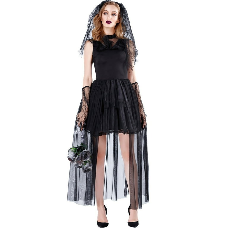 Beetlejuice Ghost Bride Lydia Deetz Dress Cosplay Costume Tutu Adults' Women's Party Evening Carnival Easy Carnival Costume Beetlejuice Ghost Bride Lydia Deetz Dress Cosplay Costume Tutu Adults' Women's Party Evening Carnival Easy Carnival Costume