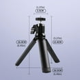 thumbnail image 3 of Phone Tripod for Phone Portable Selfie Tripod Phone Tripod Stand for Video Recording Travel Tripod for Cellphone, 3 of 8