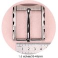 thumbnail image 2 of 1.5 Inch (38-40 Mm) Belt Buckle Replacement Square Single Prong For Men Women Belt, 2 of 5