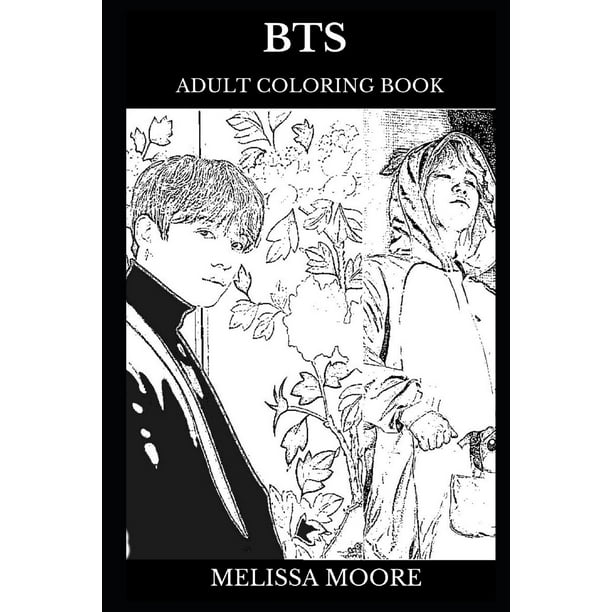 Download Bts Books: BTS Adult Coloring Book: Legendary K-Pop Boy ...
