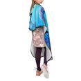 thumbnail image 2 of Dolphins Rainbow Dolphin Kids Barber Cape Hairdressing Salon Hair Cutting Haircut Apron for Boys Girls Children 39" x 47", 2 of 6