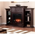 thumbnail image 2 of Pemberly Row Touch Screen Wood Electric Fireplace in Classic Espresso, 2 of 5