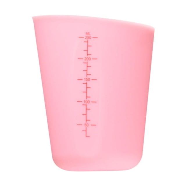 1 Piece Silicone Flexible Measuring Cup Flexible Measuring Melting Cup Scale Measuring Baking Cup Suitable For Dishwashers Suitable For Epoxy Resin Melted Butter DIY Projects