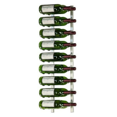 Vintage View Wall Mounted Wine Storage Rack - 18-Bottle