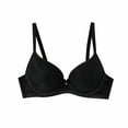 thumbnail image 5 of GEWSEY Women's Push Up Lace Bra Soft Underwire Plunge Full Coverage Sexy Support Bras (Black, XL), 5 of 8