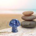 thumbnail image 4 of Tyeign Crystal Mushroom Aquarium Stone - Polished Red Jasper Decoration, Healing Crystal Gift, Fish Tank Accessory, 4 of 9