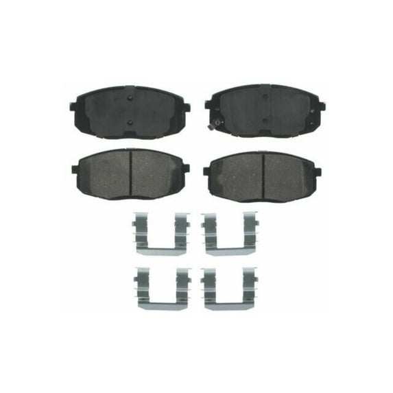 Front Brake Pad Set - Compatible with 2010 - 2013 Kia Forte Koup 2011 2012