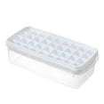thumbnail image 1 of TIELUTT Tray with Lid and 36 Silicone Ice Tray for Freezer Comes with Ice Container and Cover Size Ice Bucket Ice Tray with Lids Ice Trays 1oz Stocking Gadgets Ice Tray Silicone Trays, 1 of 3