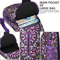thumbnail image 4 of Colorful Abstract Sling Backpack with Fantasy Mandala Pattern, Lightweight Durable Crossbody Daypack, Adjustable Strap, Multiple Compartments for Gym, Daily Use, 4 of 6