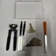 thumbnail image 2 of Juego de herramientas para trastes de guitarra, herramientas de luthier, reparación de guitarras, tensor de cuerdas, protectores de diapasón, prensa d, 2 of 9