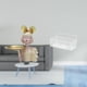 thumbnail image 2 of Organizador de llaves con forma de niña, cesta de almacenamiento colgante de alambre, organizador de cocina de resina y hierro, ideal para dormitorio,, 2 of 8