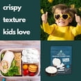 thumbnail image 3 of NOKKI FARM Freeze Dried Macapuno Coconut Chips - Healthy & Exotic Tropical Fruit Snacks, Low in Sugar, No Preservatives, Kid-Approved Shelf-Stable, 1.76 Oz, 3 Pack, 3 of 7