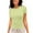 Light Green, variant on Women Summer Tops Women's Casual Basic Going Out Crop Tops Slim Fit Short Sleeve Crew Neck Tight T Shirts 2025 Girl Floral Top Woman S Womens Athletic Shirts for Women Long Sleeve Fall Light Green S