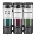 thumbnail image 1 of Dispensador de champú y acondicionador Cabo Deseado, 3 cámaras, 300 ml, 1 of 7