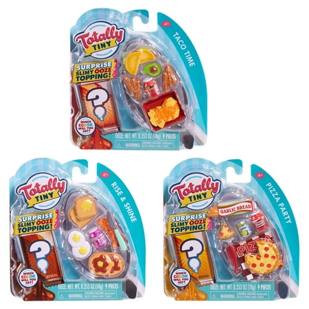 Totally Tiny Fun with Food Sets, 3 Pack Bundle, Kids Toys for Ages 4 Up, Gifts and Presents