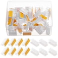 thumbnail image 2 of Transparent Acrylic Sneeze Guard Holders for Counters and Restaurants with Versatile Display Options 50 Pcs, 2 of 8