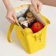 thumbnail image 5 of Bolsa de almuerzo Oxford Bolsa de almuerzo a prueba de fugas Color sólido para picnic de viaje de trabajo, 5 of 9