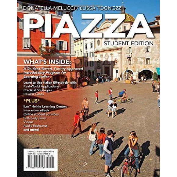 Piazza (avec centre d'apprentissage ilrn heinle, 4 termes (24 Mois) Carte d'Accès Imprimée)