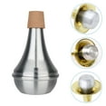 thumbnail image 1 of HONMEET Aluminum Trumpet Straight Mute with Cork for Reducing Volume during Home Practice, 1 of 8