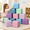 Macaron 12‑Piece Play Set, variant on Sisticker 12-Piece Kids Climbing Blocks, Toddler Foam Climbing Toys, Soft Play Set with Wipe-Clean PU Leather and High-Density Foam for Indoor Active Play, Colorful