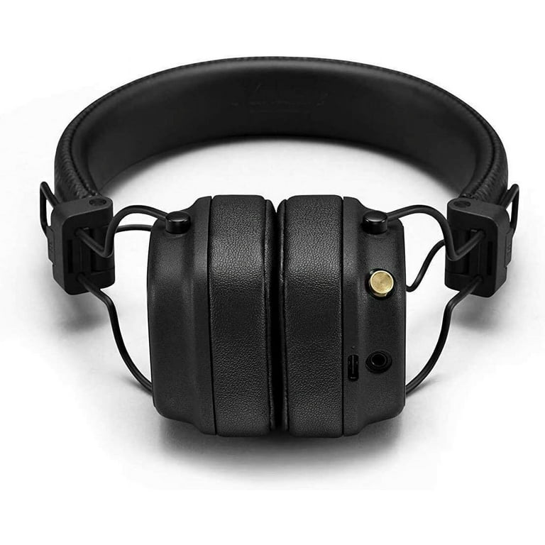 Marshall Major IV On-Ear Bluetooth Headphone - Black - Walmart.com