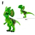 thumbnail image 1 of 11-inch Dinos Toy  Buildable Dinosaur Building Blocks Figures  Including T Rex  Velociraptor  Pterosauria  etc Optional, 1 of 5