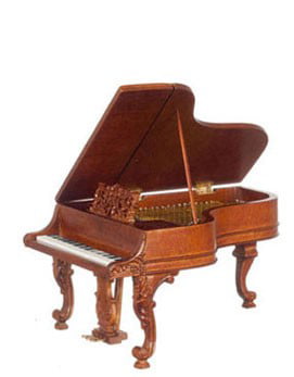 dollhouse grand piano