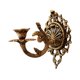 thumbnail image 3 of Candelabro de pared Candelabro montado en la pared Candelabro de hierro antiguo Candelabro decorativo para decoración del hogar de patio, 3 of 10