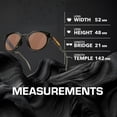 thumbnail image 5 of Oakley OO9242 HSTN Round Shaped Polarized Sunglasses for Men - Includes Official Eyewear Kit - Olive Ink Frame with Prizm Tungsten Lens, 5 of 5