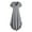 Grey, variant on Nightgowns Women Plus Size V Neck Loungewear Short Sleeve Sleepwear S-XXL RHW2895