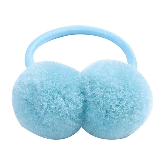 Mode Femme Boule de Cheveux pour Enfants Anneau de Cheveux Corde Polyvalente Été Cuir Frais Accessoires pour Cheveux