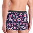 thumbnail image 5 of Daiia cute Skull rainbow mushroom Men's Underwear Boxer Briefs, Cotton Stretch Moisture-Wicking Underwear-Small, 5 of 9